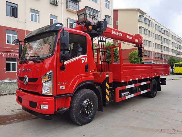 National VI Dongfeng Changxing D1 Truck mounted Crane